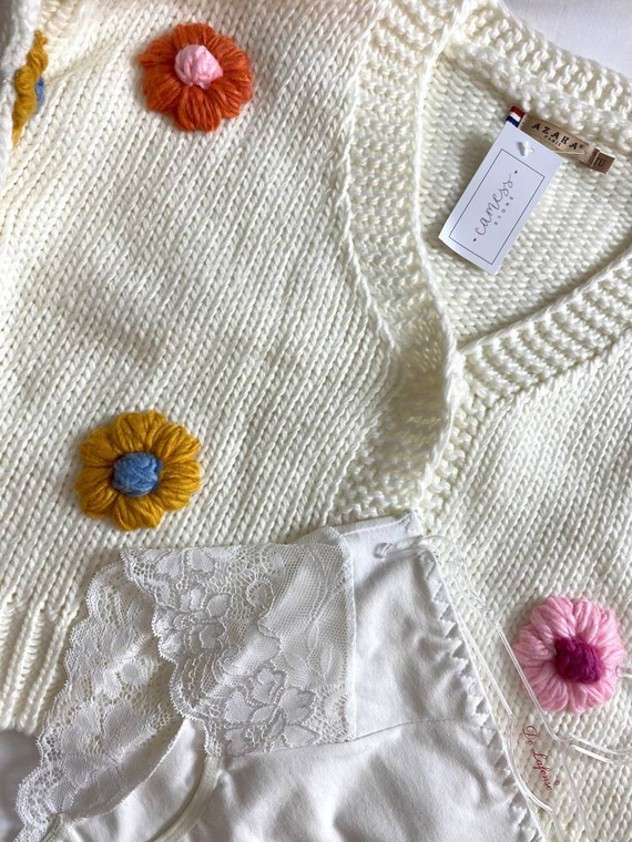 530 Iness Slip de tiro alto De lafense - blanco