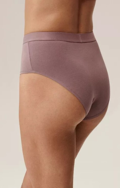 3CLP-009/Z25 Atlantic braguitas de mujer rosa-vino-beige - maxi Sport, algodón, 3 unid.