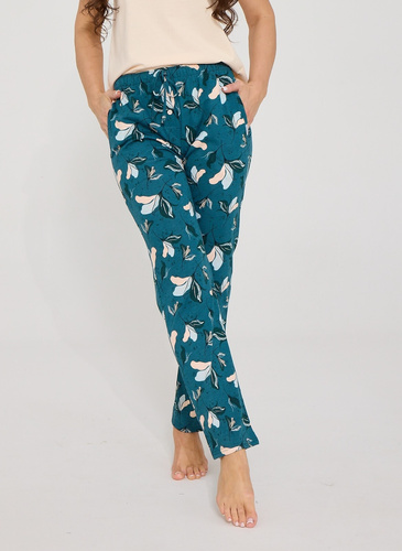 Pantalones de pijama para mujer Cornette 690/52 100% algodón largos marine