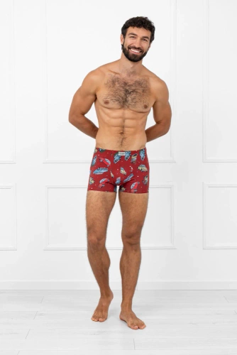 Calzoncillos bóxer Retro Hombre Moda Italiana - algodón, elastano, motivo festivo