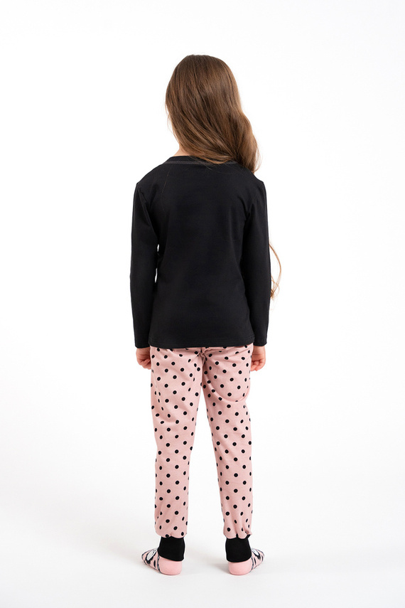 Bonilla Pijama de niña Moda Italiana - negro/estampado