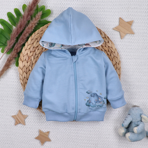 ABN-5615 Sudadera infantil Little Dreamers Nini de algodón orgánico - comodidad, sostenibilidad, respetuosa con el medio ambiente