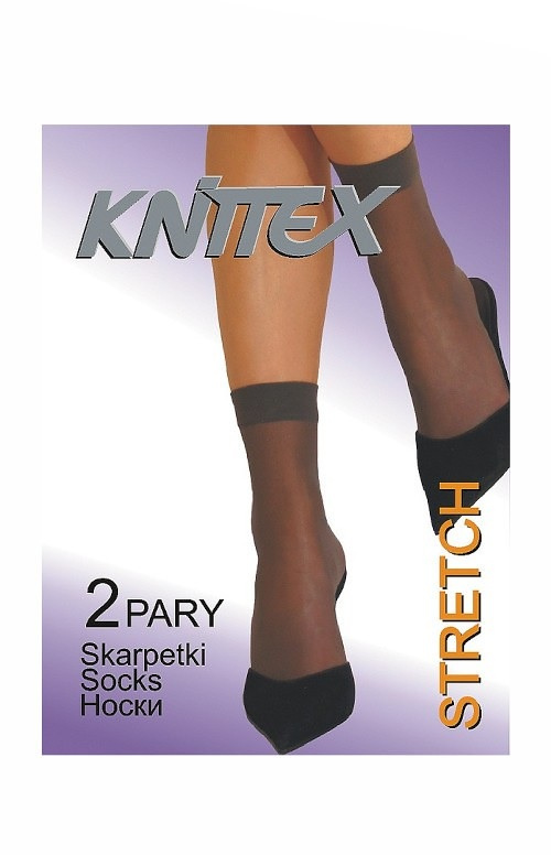 Calcetines Knittex 41004 Stretch nero - flexibles, cómodos y elegantes