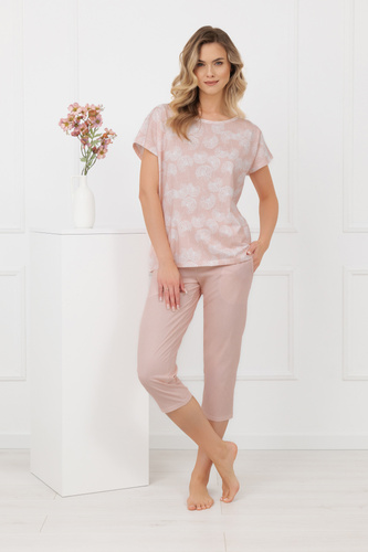 Pijama KALINA Italian Fashion – 100% algodón, 3/4