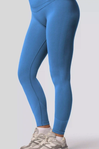 Leggings push-up Spaio PRO cintura alta opacos moldeadores ice blue