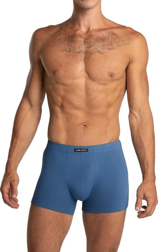M-1070 Calzoncillos bóxer para hombre Lama - algodón, 3 unidades, azul marino/azul/grafito