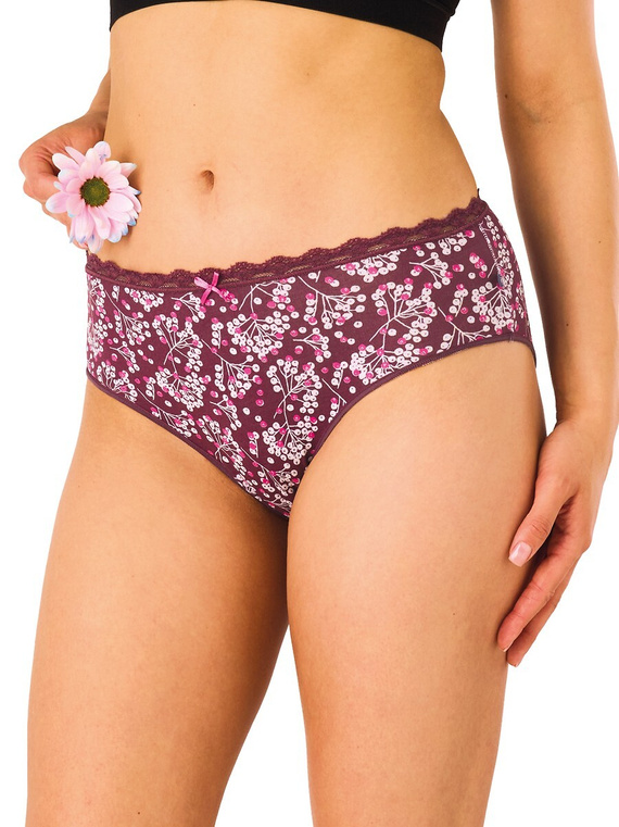 Braguitas Midi Bikini Key LPC 557 B26 A2 2 unidades Algodón Estampadas