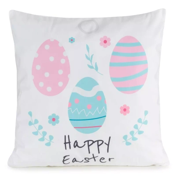Eurofirany Wiosna 8– funda de cojín decorativa pascual elegante