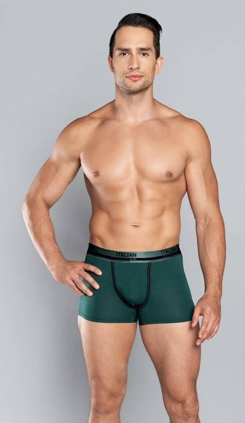 Calzoncillos bóxer de hombre Umberto Moda Italiana - vino