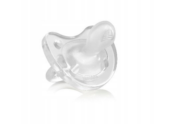 Chicco PhysioForma Chupete ortodóntico de goma blanda 6-12m - transparente
