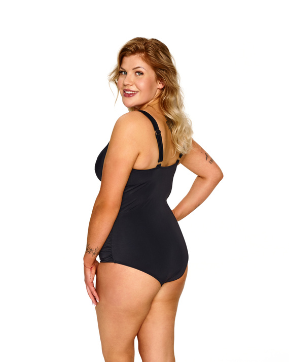 Bañador mujer Lupoline Zenith negro soft sin aros moldeador