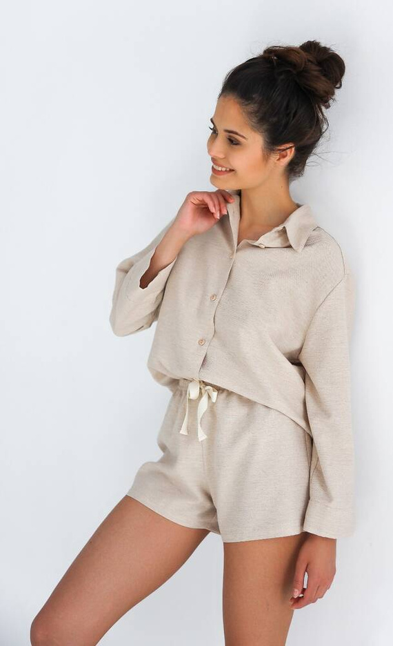 Pijama de mujer Enrica Sensis - beige