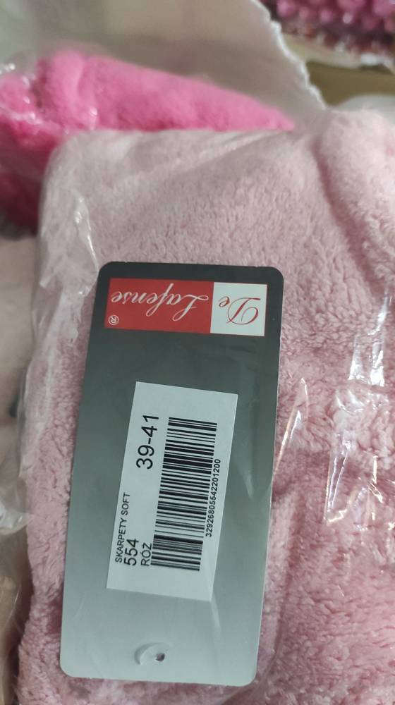 553/554 Calcetines de dormir Wellsoft Smooth De Lafense - rosa