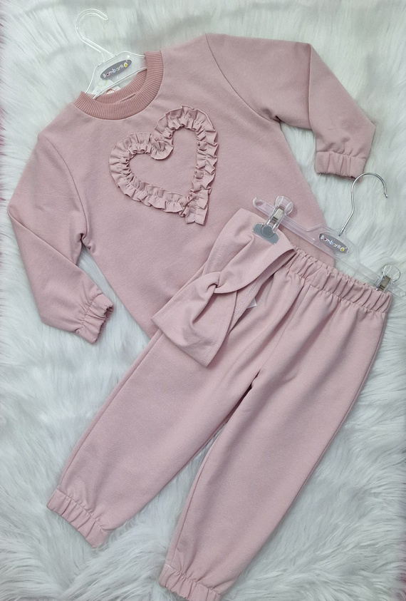 Mia Sudadera niño Bambarillo rosa ahumado - algodón y elastano, suave punto sudadera | Comodidad y estilo