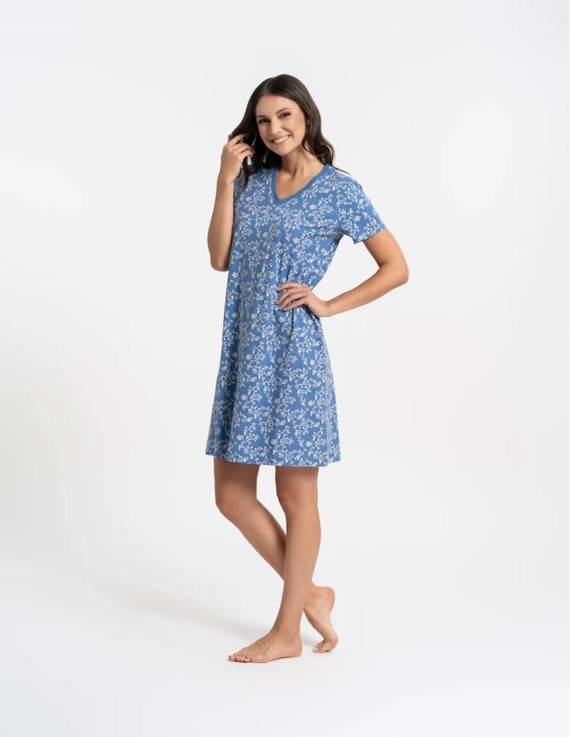 Camisón mujer Moraj PDK2700-009 algodón cuello V cómodo verano