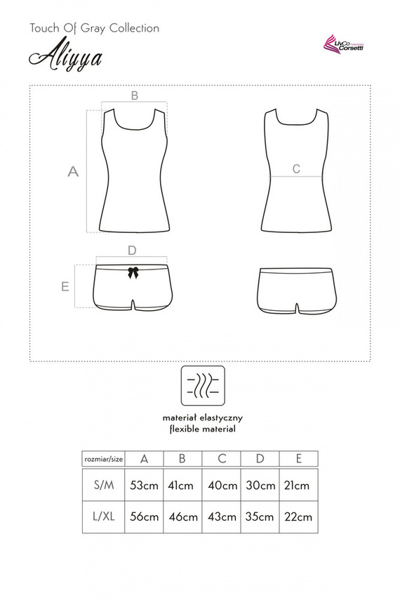 Aliyya LC 90370 Conjunto mujer LivCo Corsetti Moda