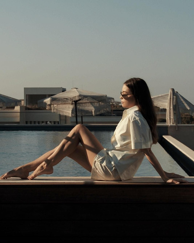 Pijama mujer Sensis Ophelia lima – verano, 100% algodón