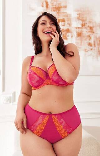 Sujetador Gorsenia K 858 Show Time Soft Amaranto