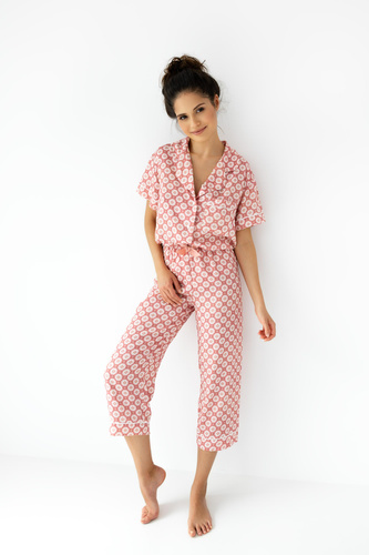 Sensis Sofija Pantalones de pijama para mujer - rosa
