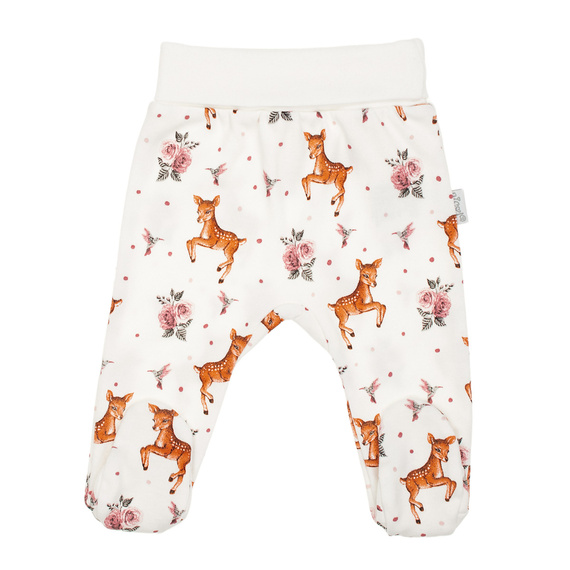 216009 Semi-cama para bebé Lala Nicol - 100% algodón, estampado en sarnies y rosas