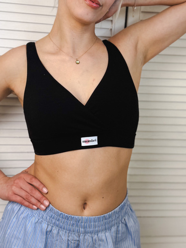 Milk&Love Mombri Klasyk sujetador lactancia impermeable black