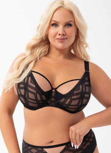 Sujetador negro Gorsenia K 897 Estelle Soft