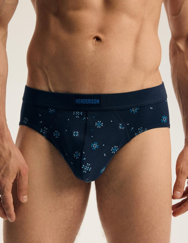 Slips para hombre Henderson Faro 45789 2 unidades azul marino 93% algodón