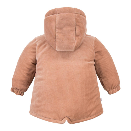 Chaqueta de invierno Beary Cool Eevi - beige, para niños, con capucha