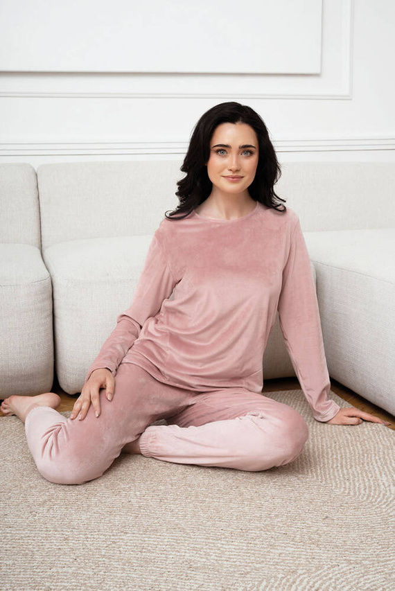 Conjunto Akara Ladies Italian Fashion - rosa empolvado