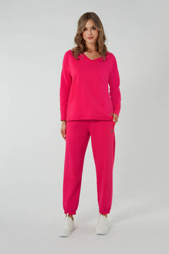 Madri Pantalones Mujer Moda Italiana - fucsia
