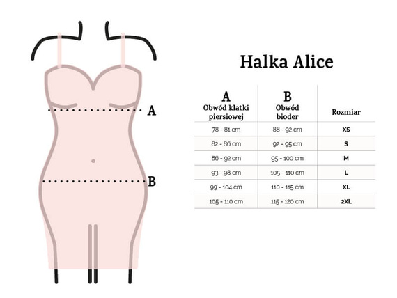 Camisón corto elegante Dkaren Alice de satén con encaje y tirantes - negro