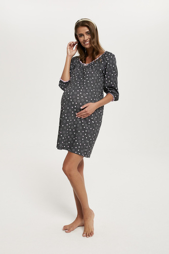 Camisón manga 3/4 Antilia Moda Italiana - estampado