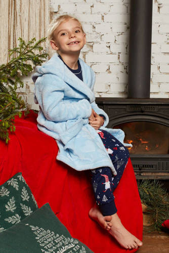 Misti Albornoz Niña Moda Italiana - azul