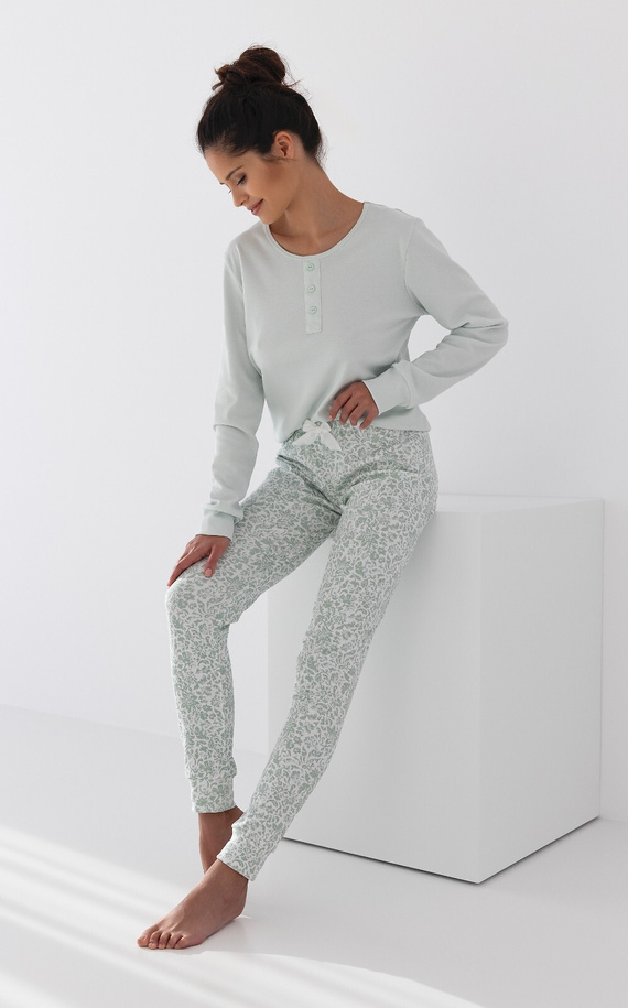 Pijama de mujer Sensis Olive Interlock - menta