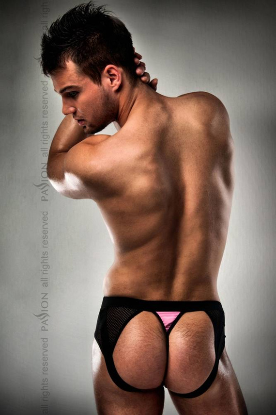 007 Tanga para hombre Passion rosa
