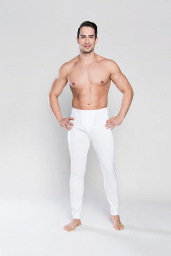 Jan Pantalones hombre Italian Fashion blanco