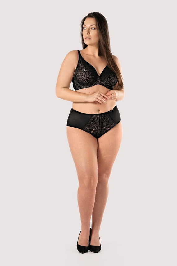 Desire BO50 Mefemi by Nipplex sujetador soft bralette negro con encaje