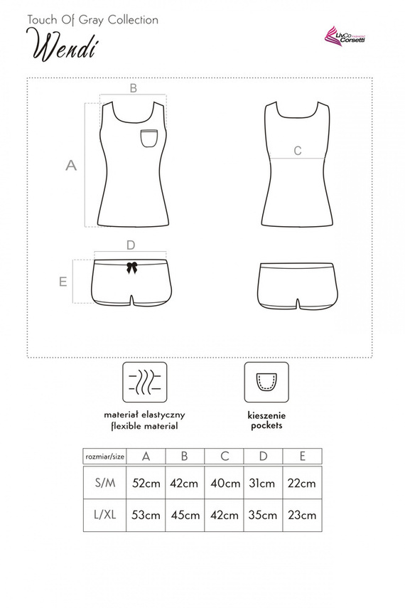 Wendi LC 90371 Conjunto mujer LivCo Corsetti Moda
