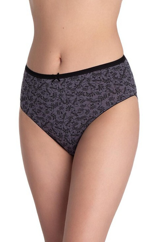 L-127BI-33 Braguita de bikini de algodón para mujer, pack de 3, corte clásico