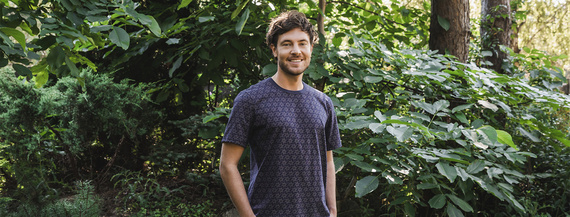 Ricardo Pijama de manga corta para hombre, pantalón corto Moda Italiana - azul marino/estampado