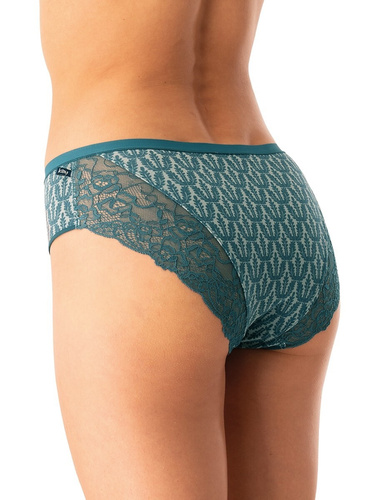 Braga de algodón para mujer Key LPC 512 verde rosa - lote de 2 unidades en caja, corte cómodo