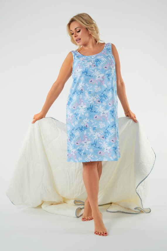 Kaweri camisón de tirantes anchos Moda Italiana - estampado