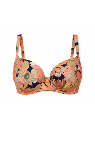 Mediolano Orango 20004 sujetador bikini Full Cup estampado tropical