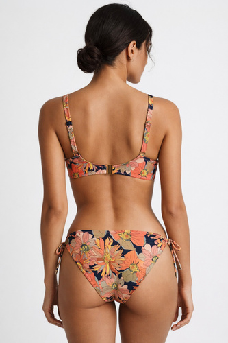 Mediolano Orango 20004 braguita bikini tropical con lazos laterales