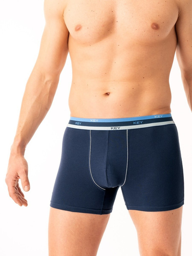 Calzoncillos hombre Key MXH 277 azul marino - algodón, cómodos y transpirables