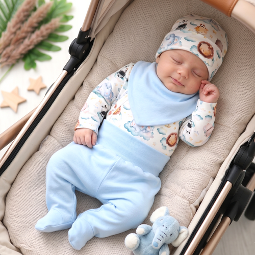 Conjunto bebé SEA OF JOY NINI algodón orgánico OEKO-TEX suave seguro piel