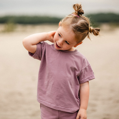 Camiseta infantil oversize Eevi Simply Comfy 100% algodón