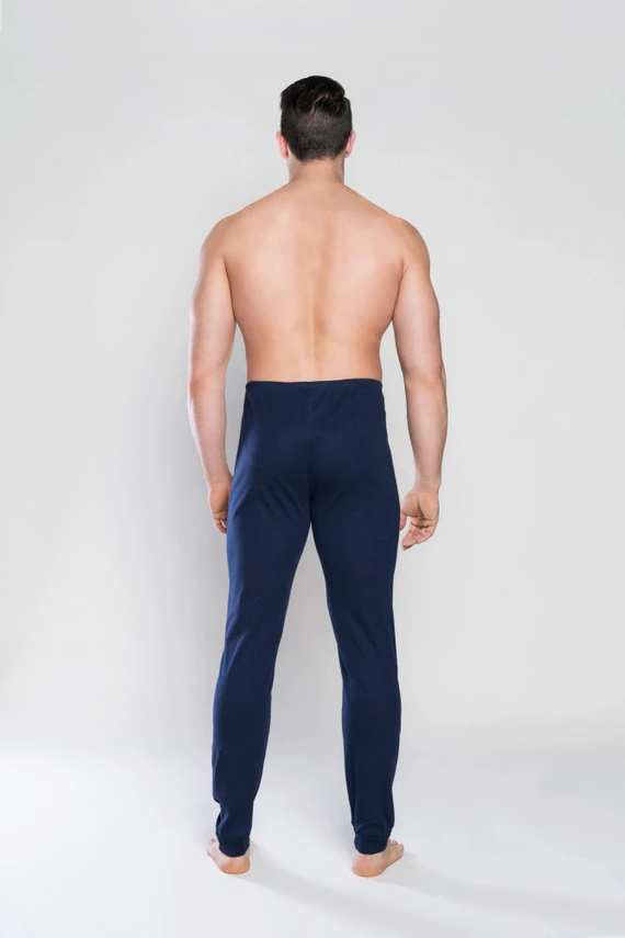 Jan Pantalones hombre Italian Fashion azul marino