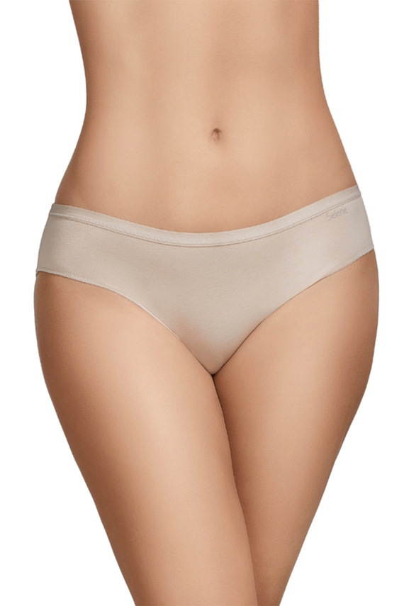 Figi bikini Selene 400 beige algodón clásico pack de 2