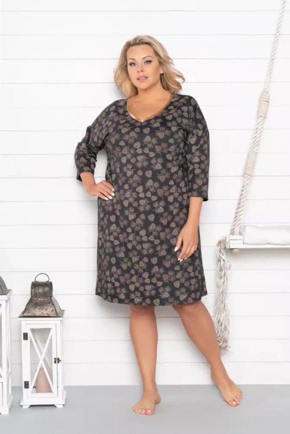 Pinnia camiseta 3/4 mujer Italia Fashion - estampado